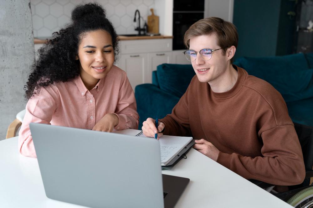 Student exploring career pathways